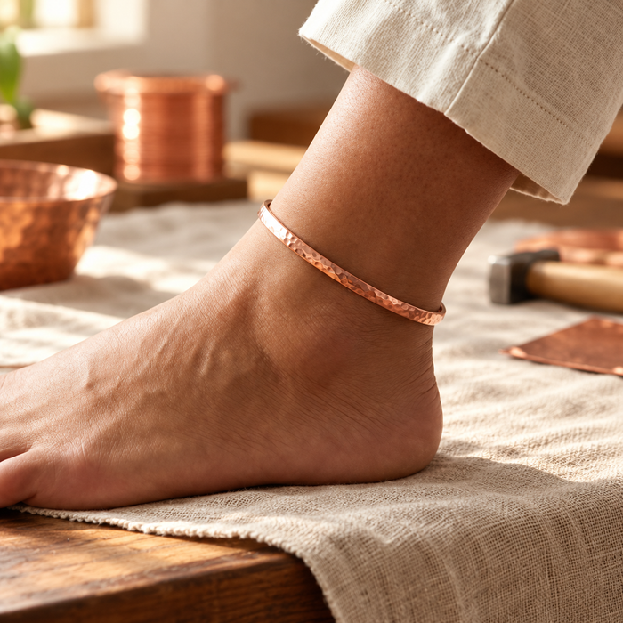 Seabreeze Copper Anklet
