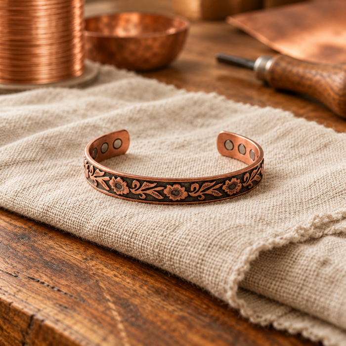 Ivy Copper Bracelet