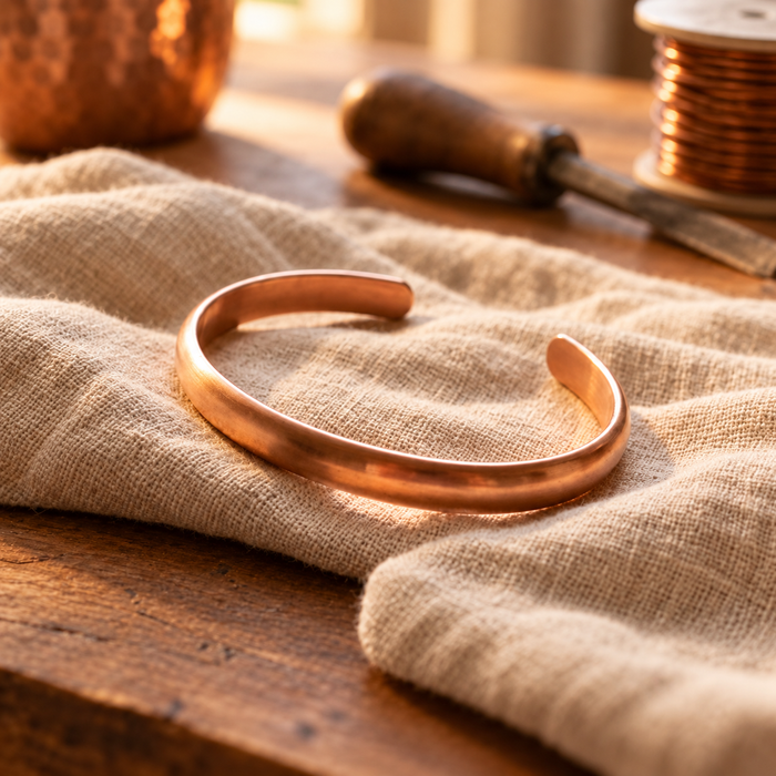 Rivulet Copper Bracelet