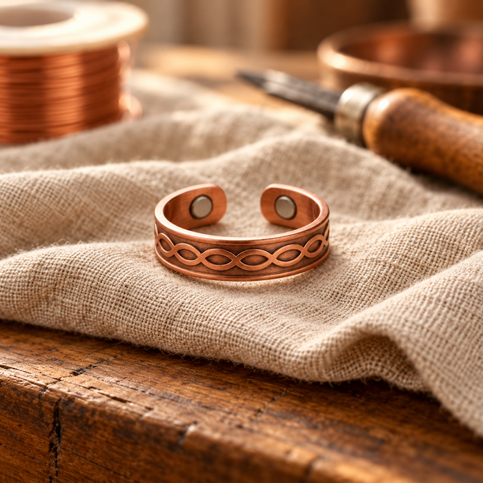 Cinder Copper Ring