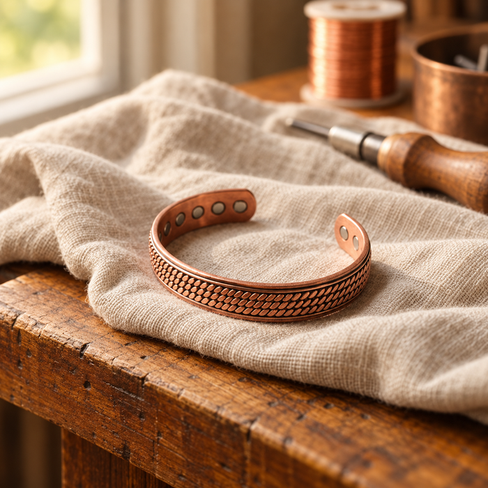 Ripple Copper Bracelet