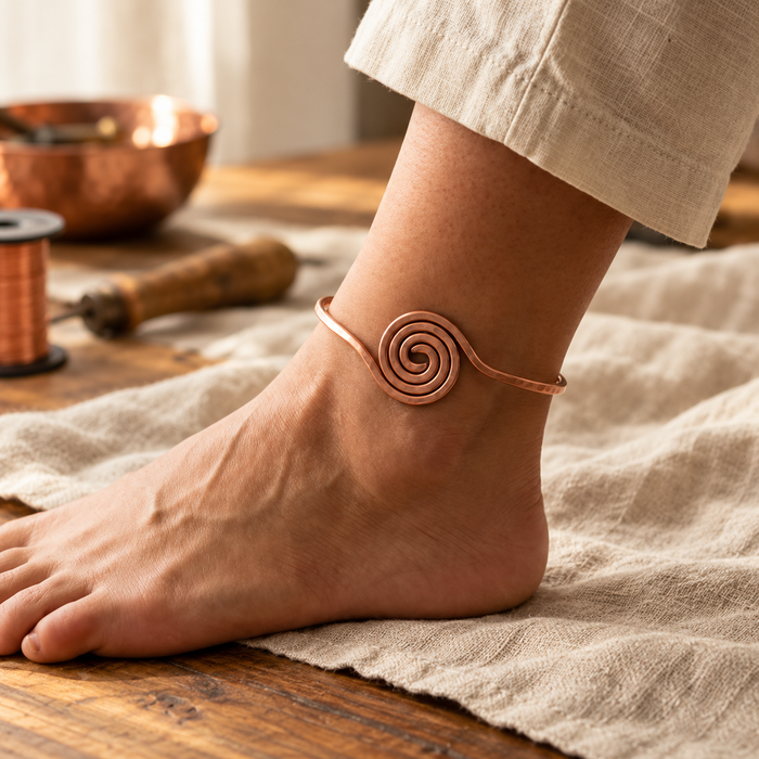 Clearwater Copper Anklet