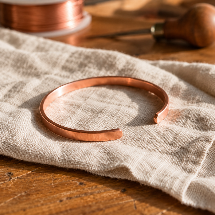 Azure Copper Bracelet