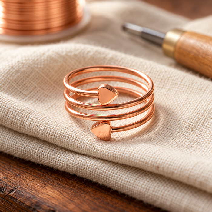 Solace Copper Ring