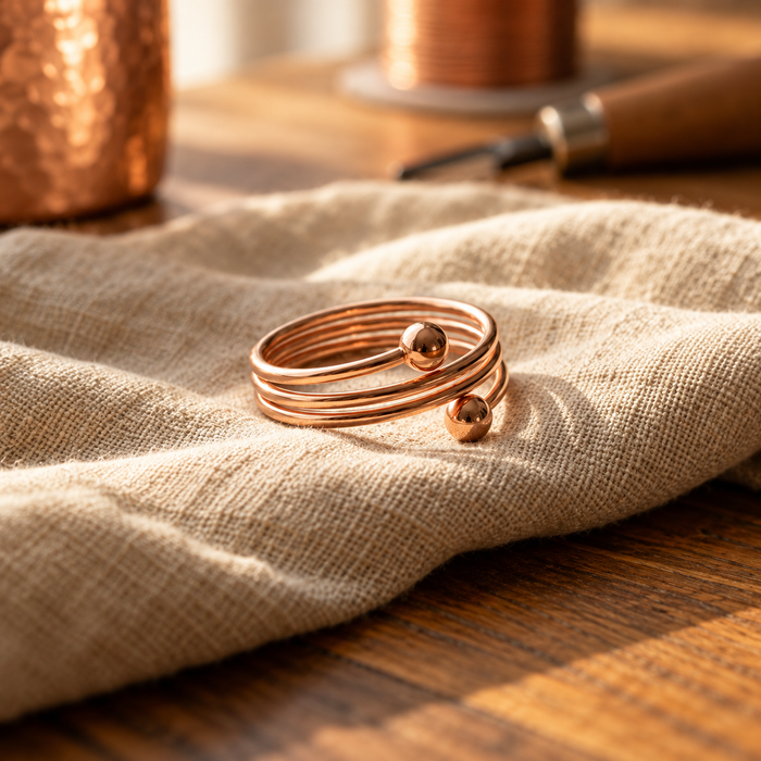 Silverbirch Copper Ring