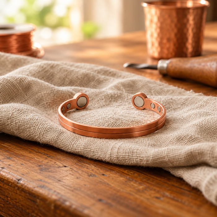 Lantern Copper Bracelet