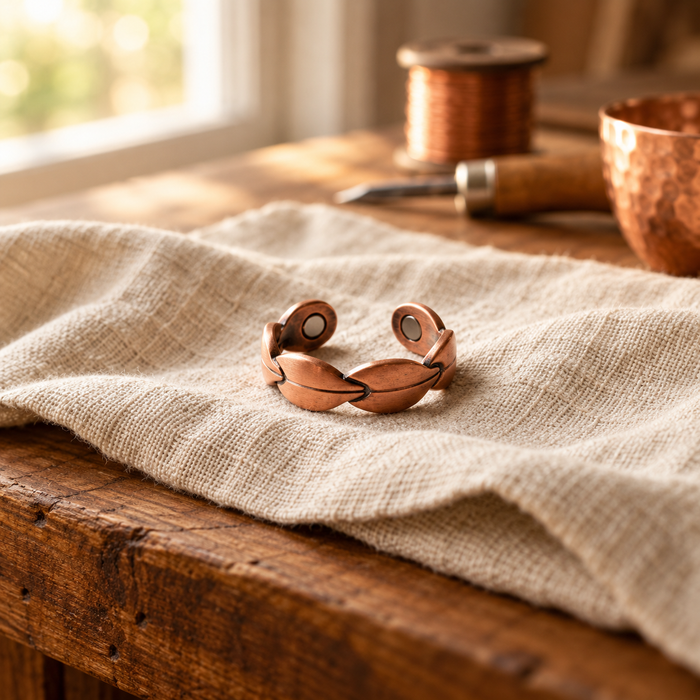 Embrace Copper Ring