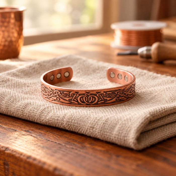 Cascade Copper Bracelet