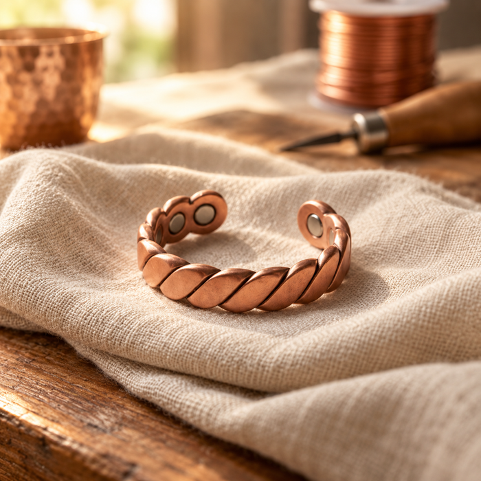 Pebble Copper Ring