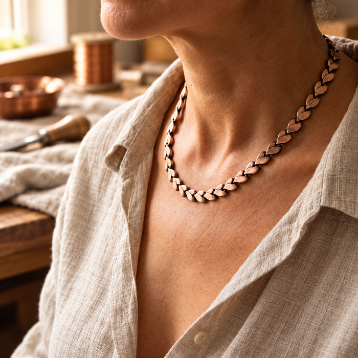Wildrose Copper Necklace