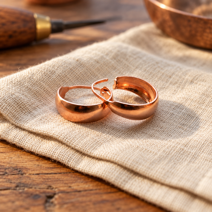 Whisper Copper Earrings